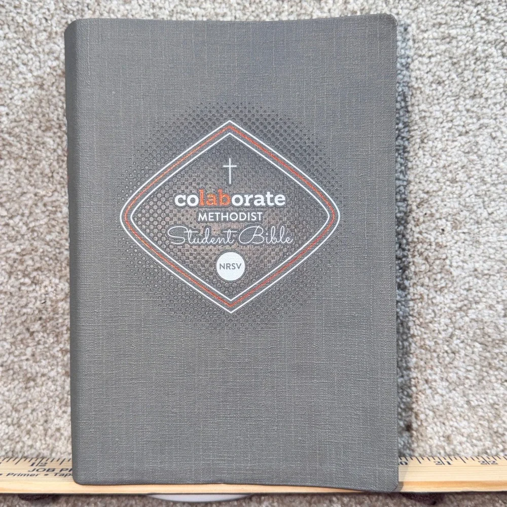 Colaborate Methodist Student Bible NRSV Grey Hardcover Sparkhouse 2016 Edition